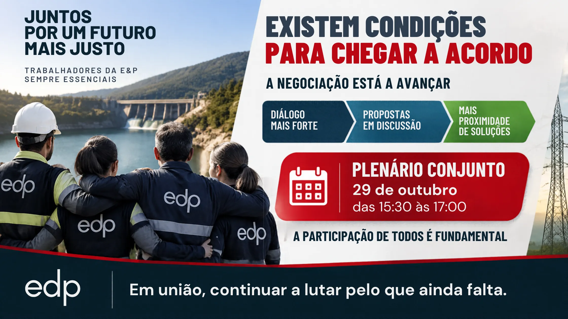COMUNICADO – Aos Trabalhadores do Grupo EDP